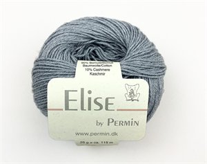 Elise by permin bomuld / cashmere - blødt og lækker i lys jeans